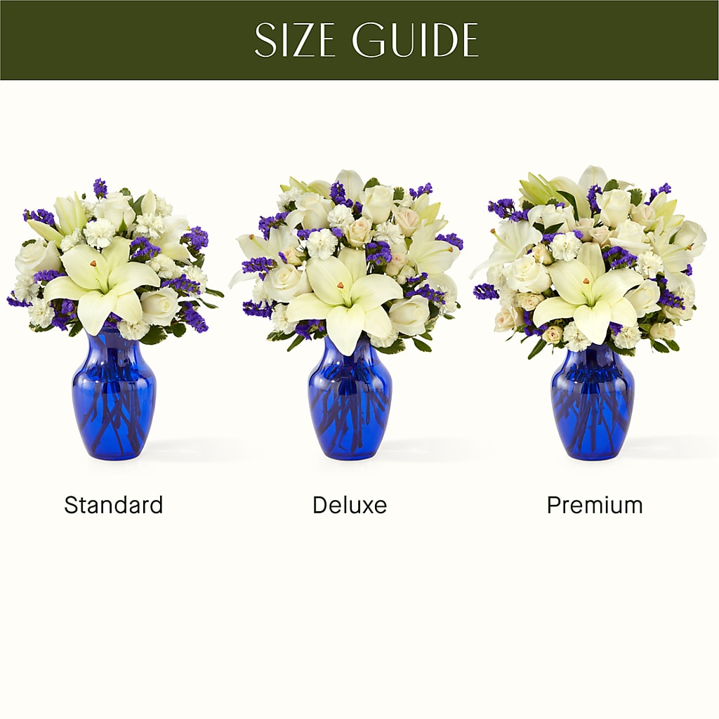 Sapphire Rush Bouquet –  Blossom And Brew Co, Menasha WI