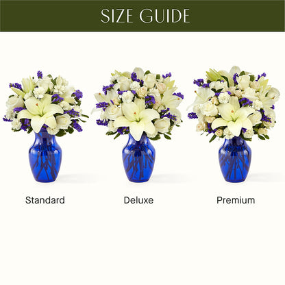 Sapphire Rush Bouquet –  Blossom And Brew Co, Menasha WI