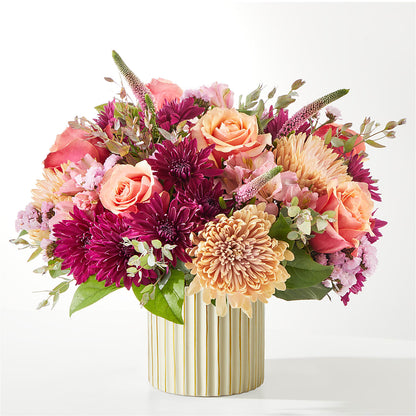 Berry Cobbler Bouquet with Ivory Vase –  Blossom And Brew Co, Menasha WI