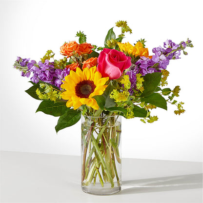 Vibrant Greetings Bouquet –  Blossom And Brew Co, Menasha WI