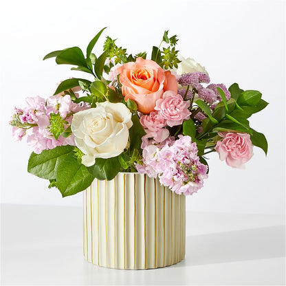 French Market Bouquet with Ivory Vase –  Blossom And Brew Co, Menasha WI