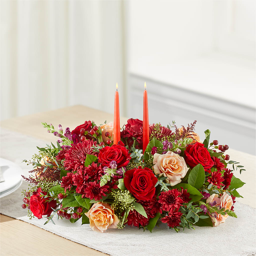 Most Thankful Centerpiece –  Blossom And Brew Co, Menasha WI