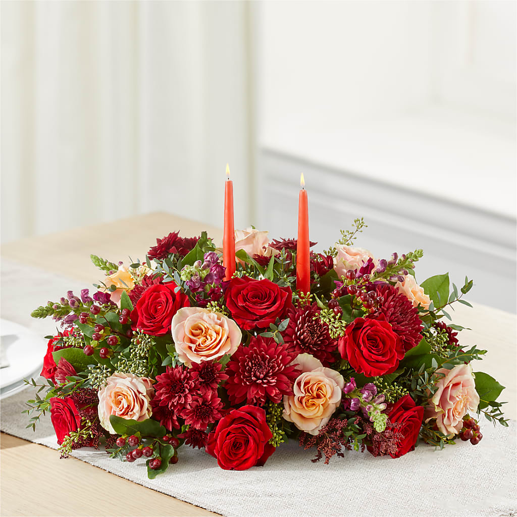 Most Thankful Centerpiece –  Blossom And Brew Co, Menasha WI