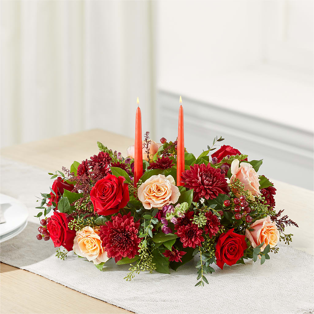 Most Thankful Centerpiece –  Blossom And Brew Co, Menasha WI