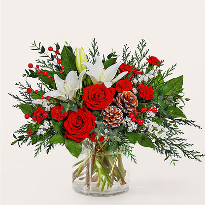 Best in Snow Bouquet –  Blossom And Brew Co, Menasha WI