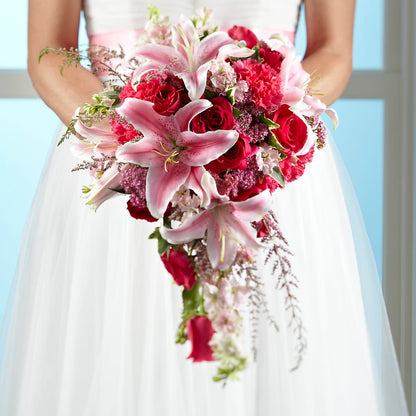 Lily & Rose Bouquet –  Blossom And Brew Co, Menasha WI